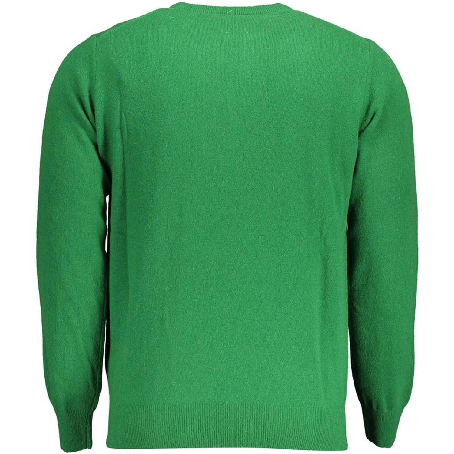 Green Wool Men Sweater