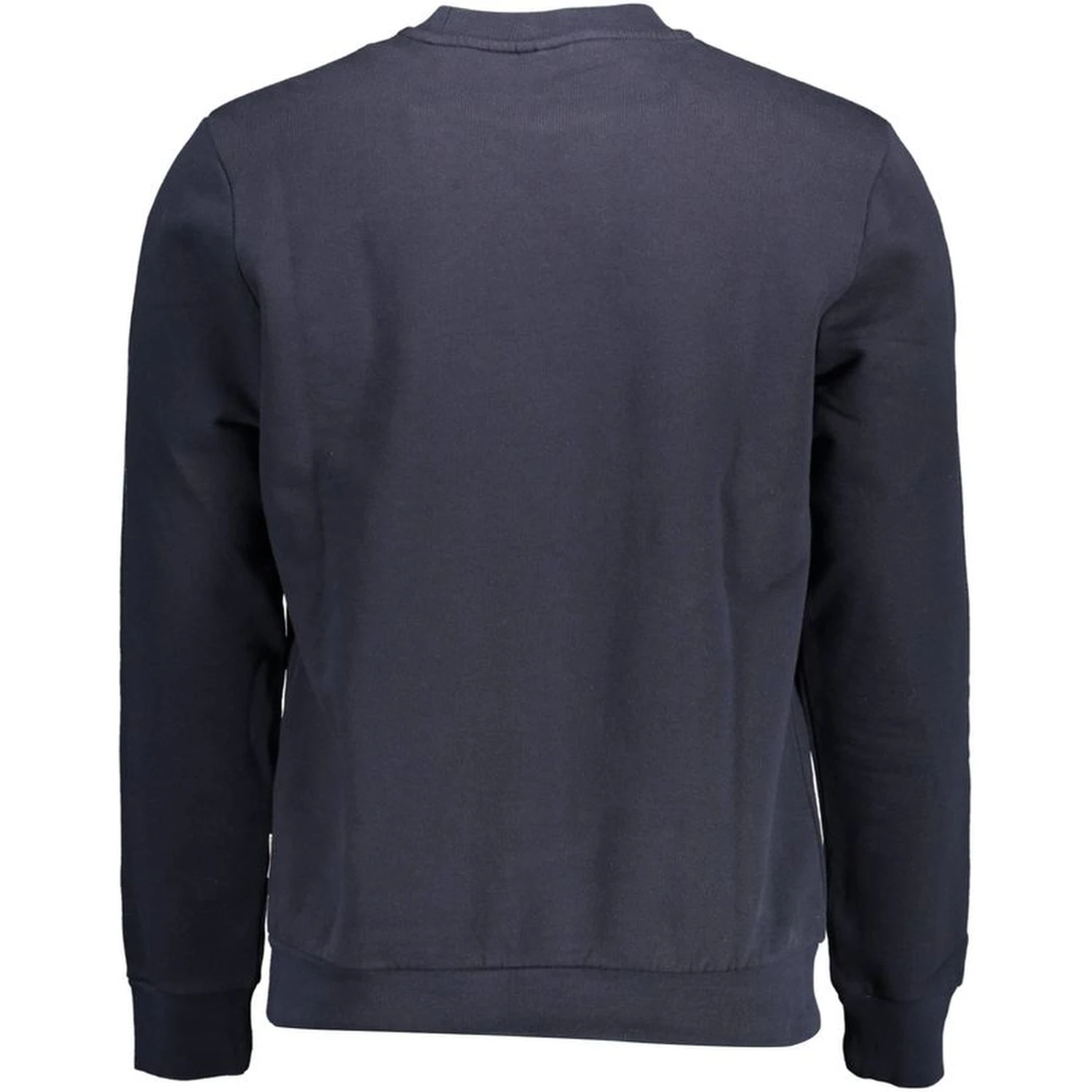 Blue Cotton Men Sweater
