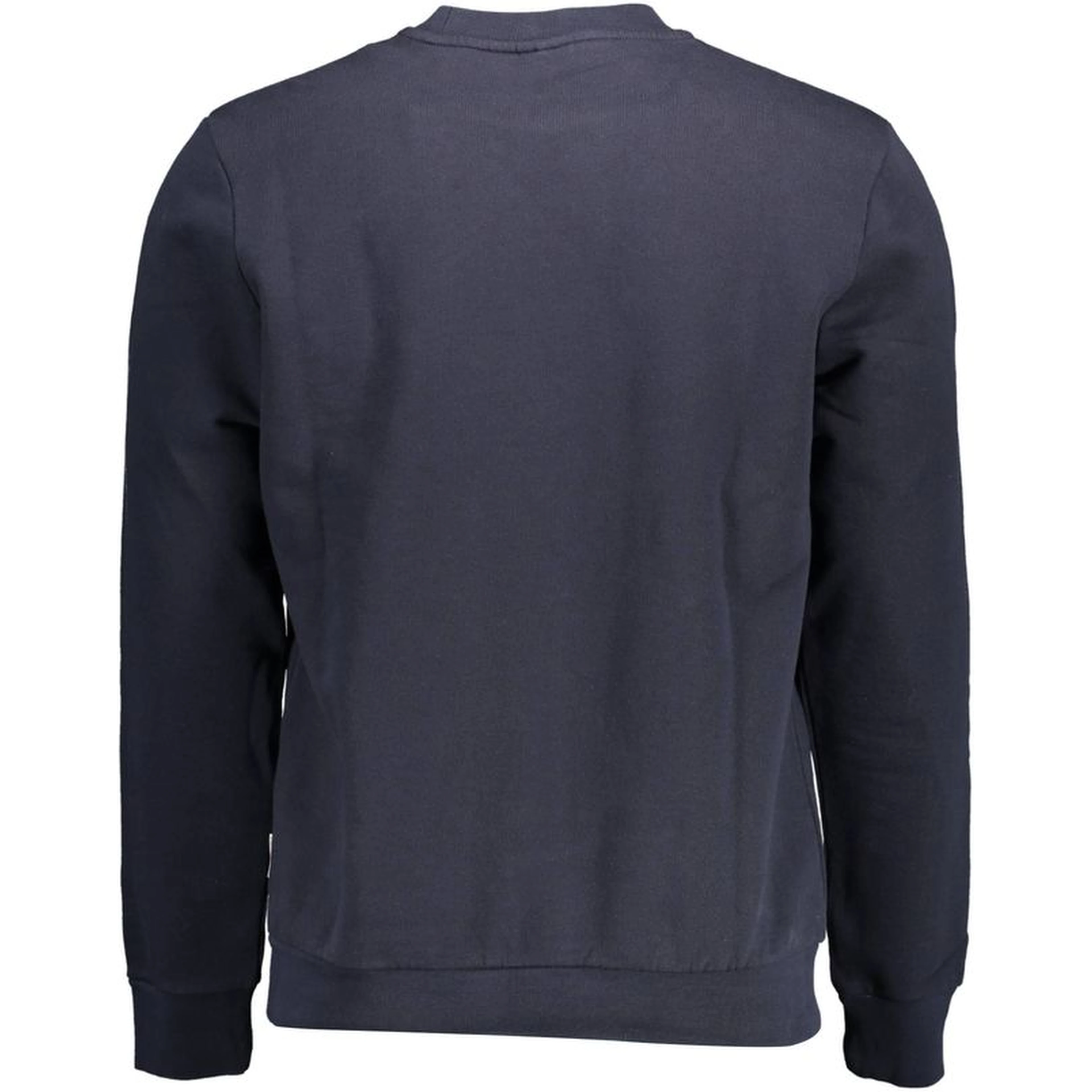 Blue Cotton Men Sweater