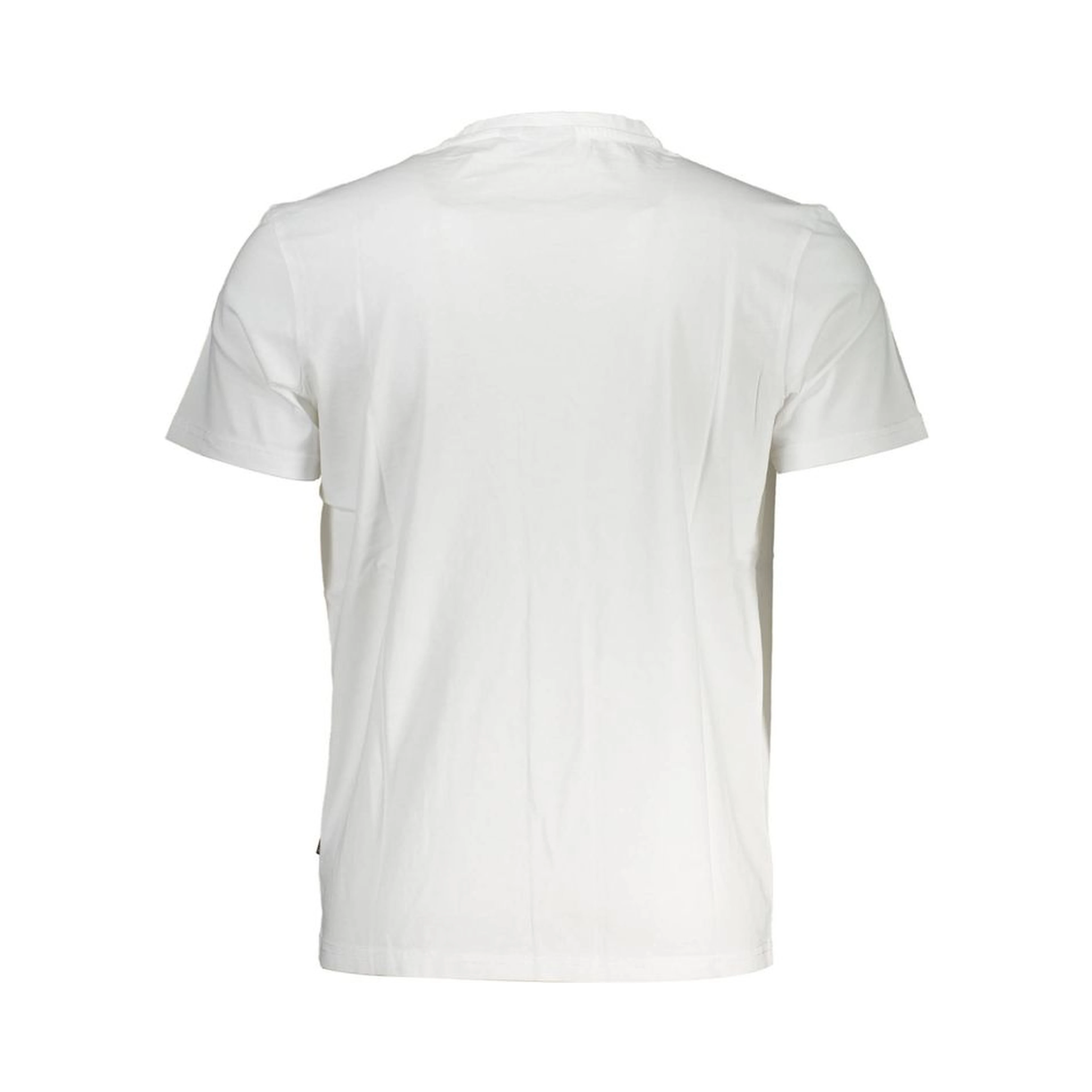 White Cotton Men T-Shirt