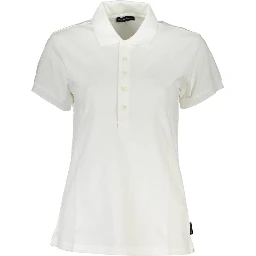 White Cotton Polo Shirt