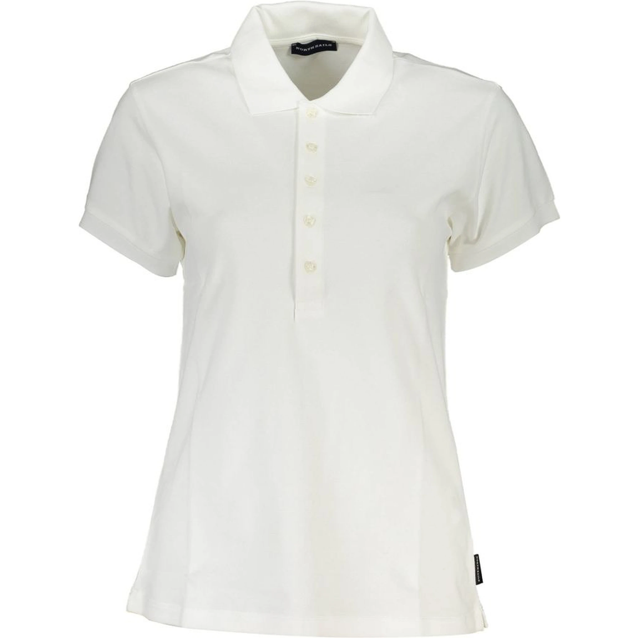 White Cotton Polo Shirt