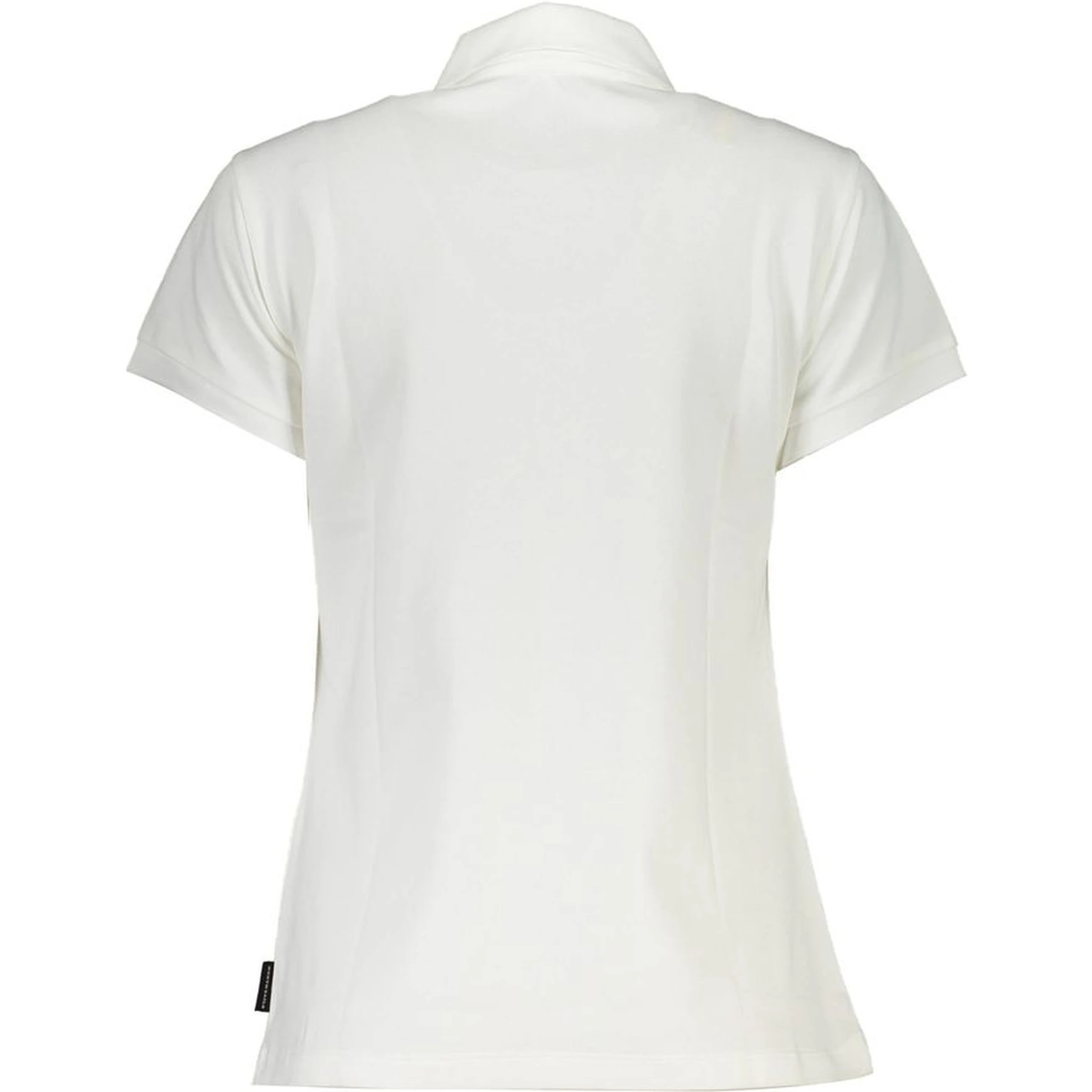 White Cotton Polo Shirt