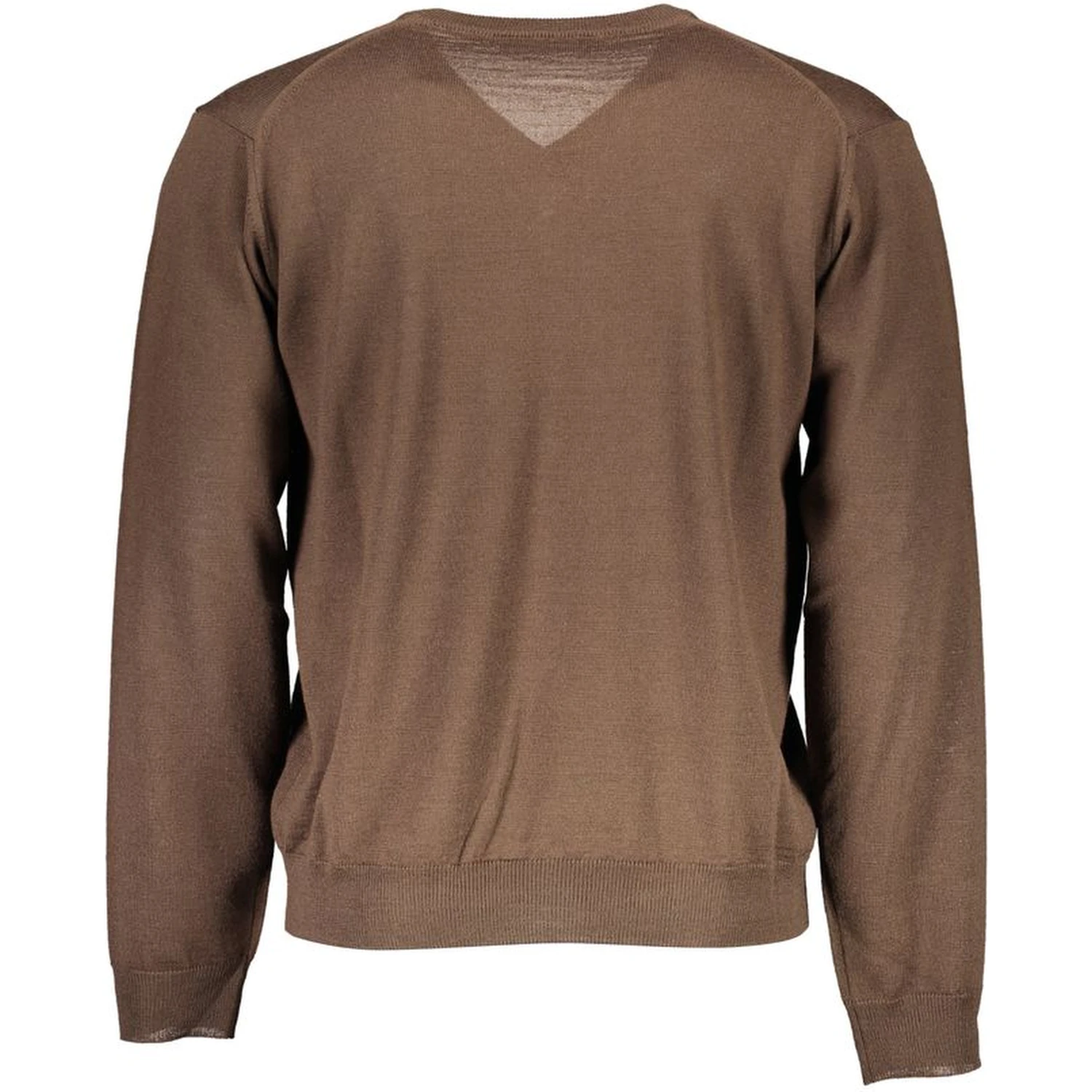 Brown Wool Men Sweater