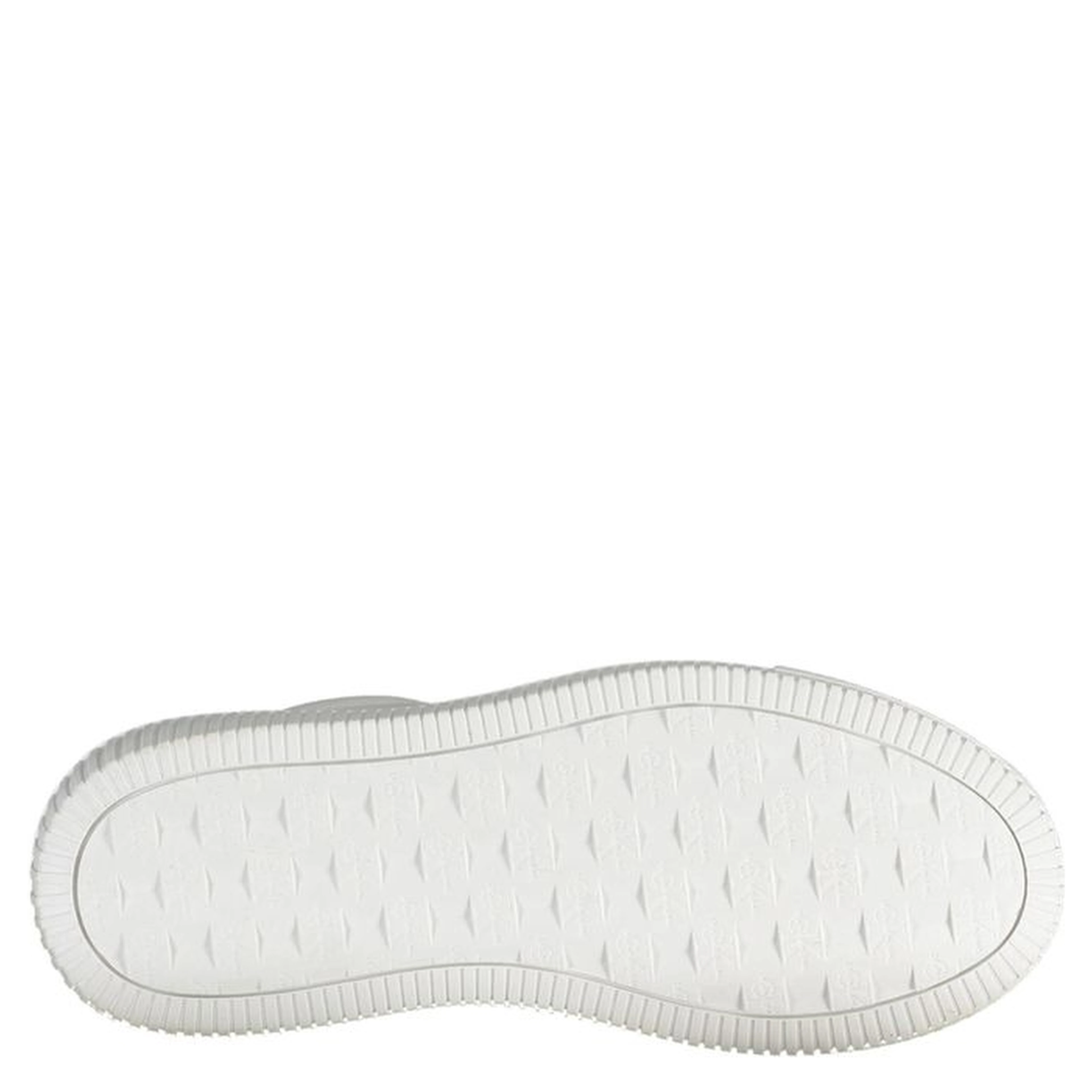 White Polyester Sneaker