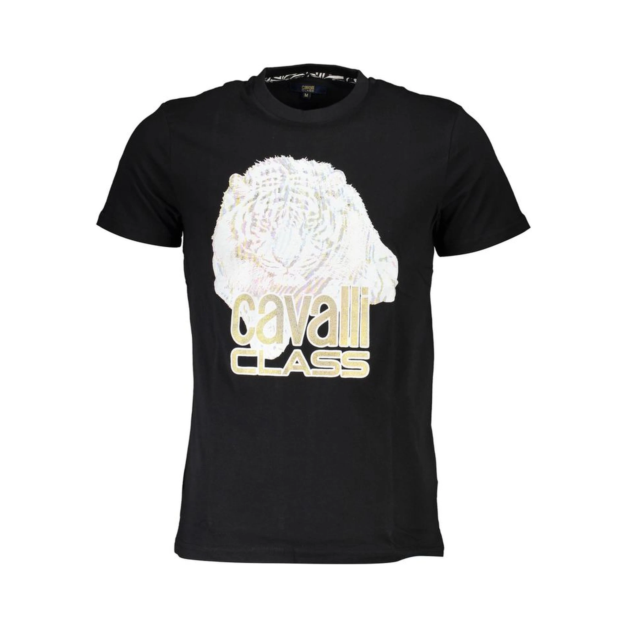 Black Cotton T-Shirt