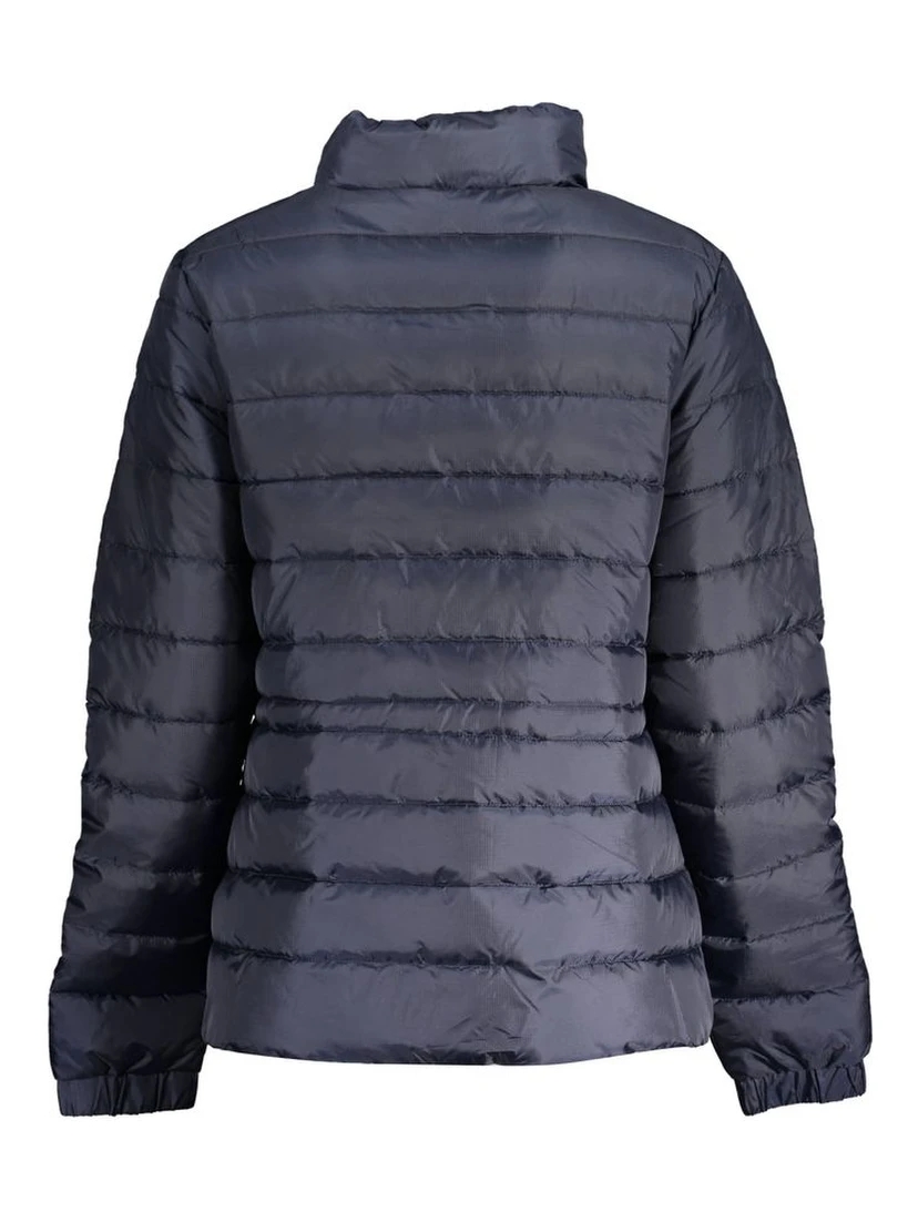 Blue Polyester Women Jacket