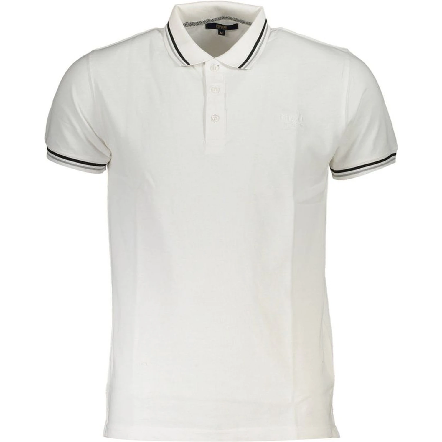 White Cotton Polo Shirt