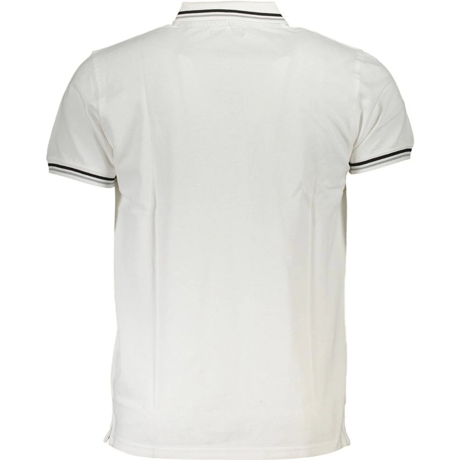 White Cotton Polo Shirt
