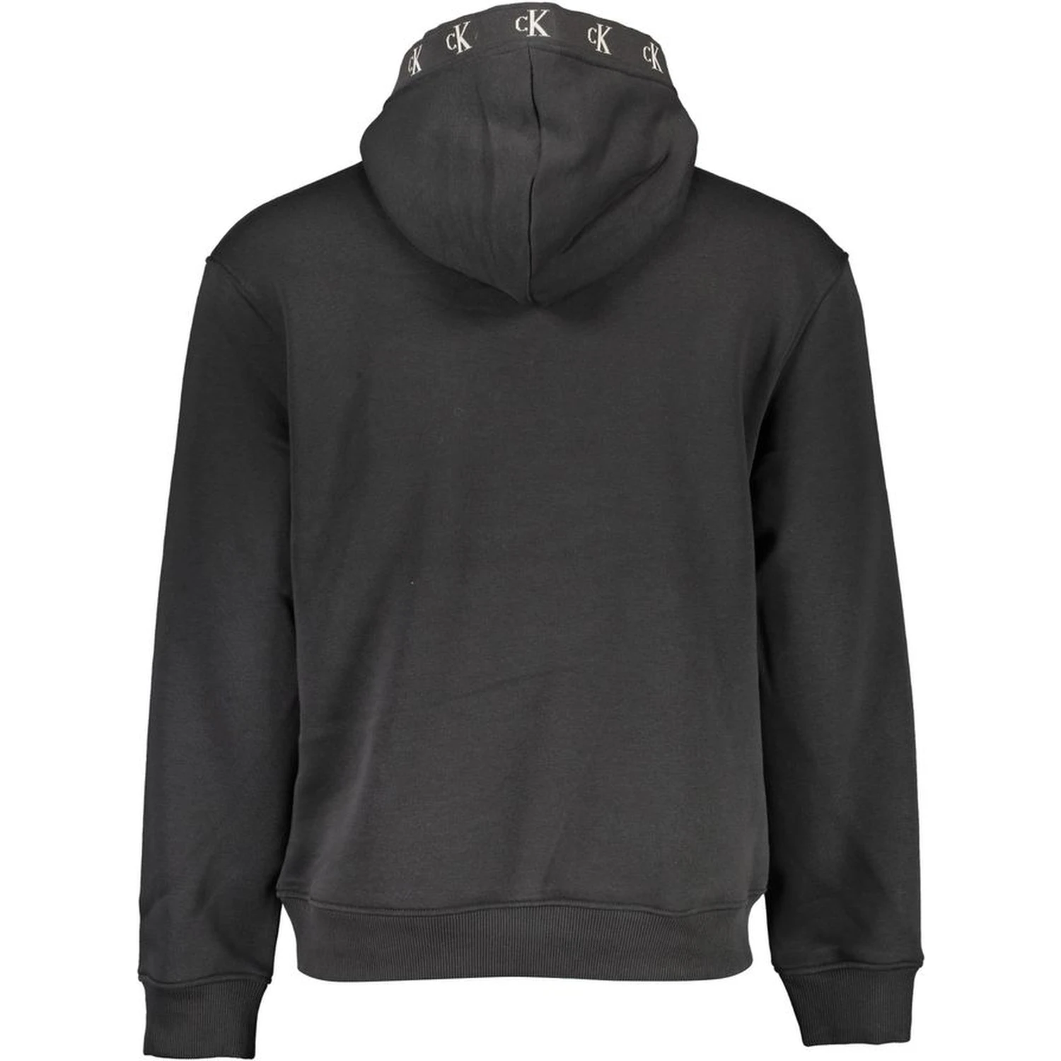 Black Cotton Men's Sweater
