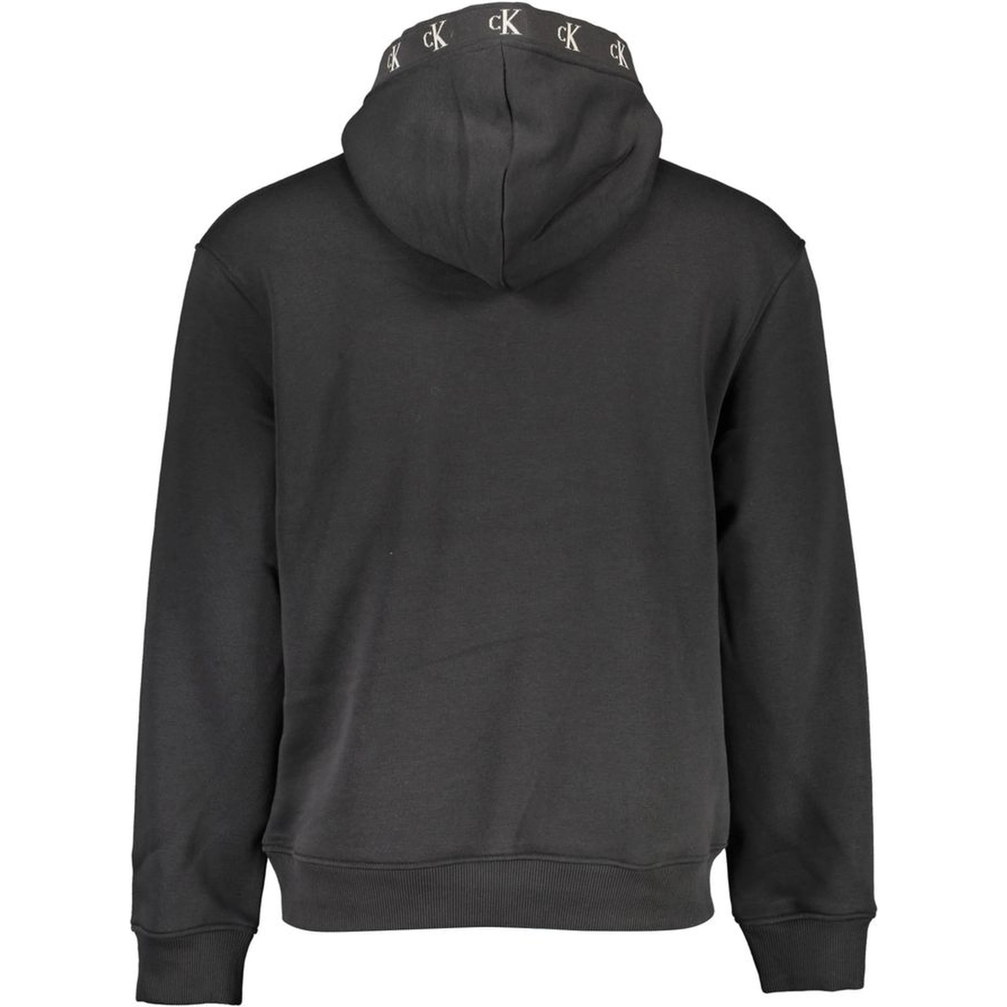 Black Cotton Men's Sweater