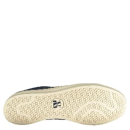 Blue Polyester Men Sneaker