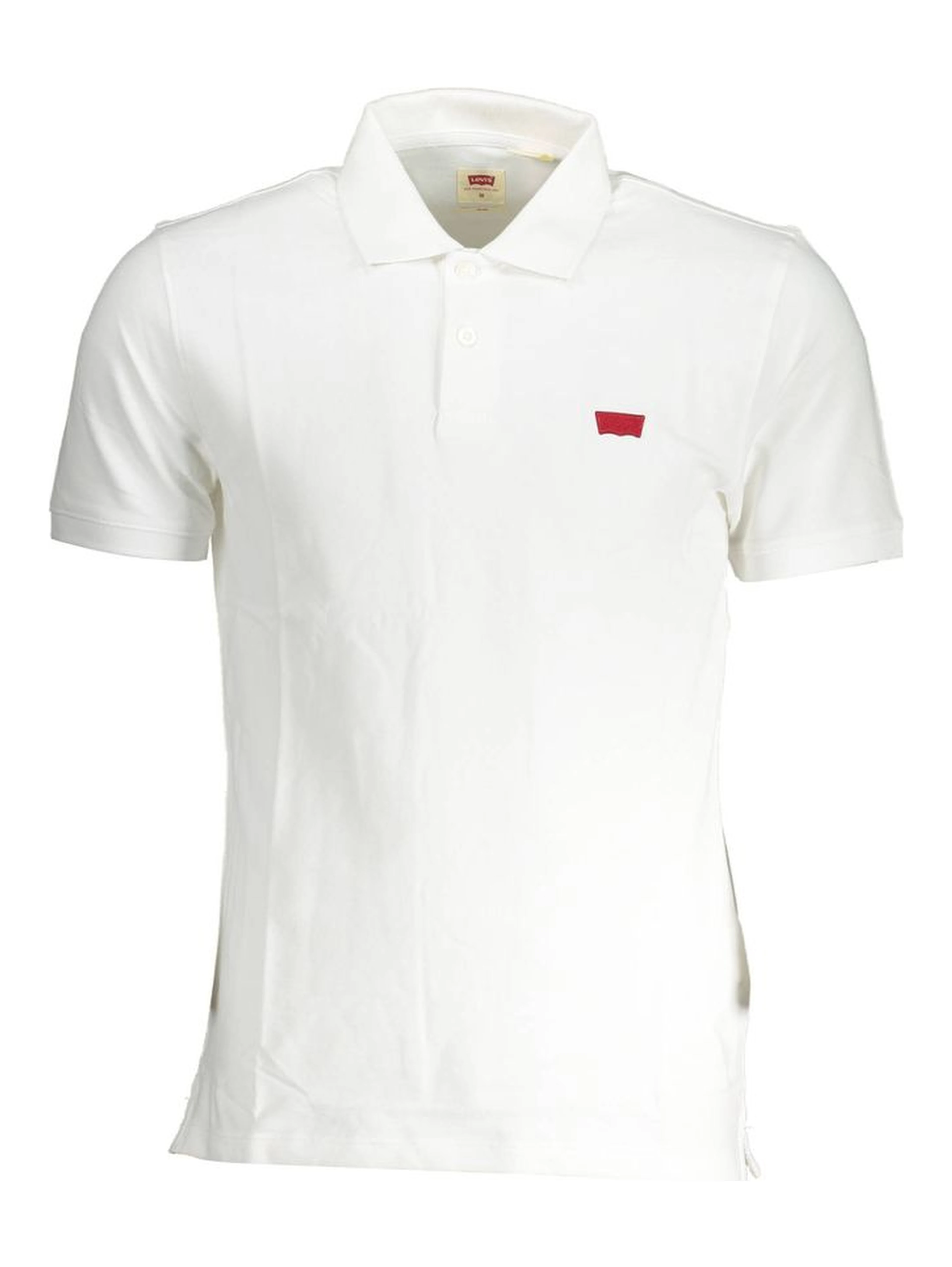 White Cotton Polo Shirt