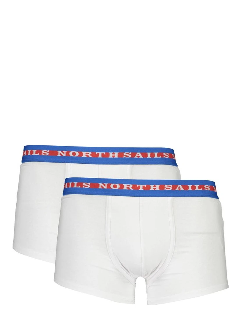 White Cotton Men Boxer
