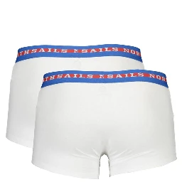 White Cotton Men Boxer