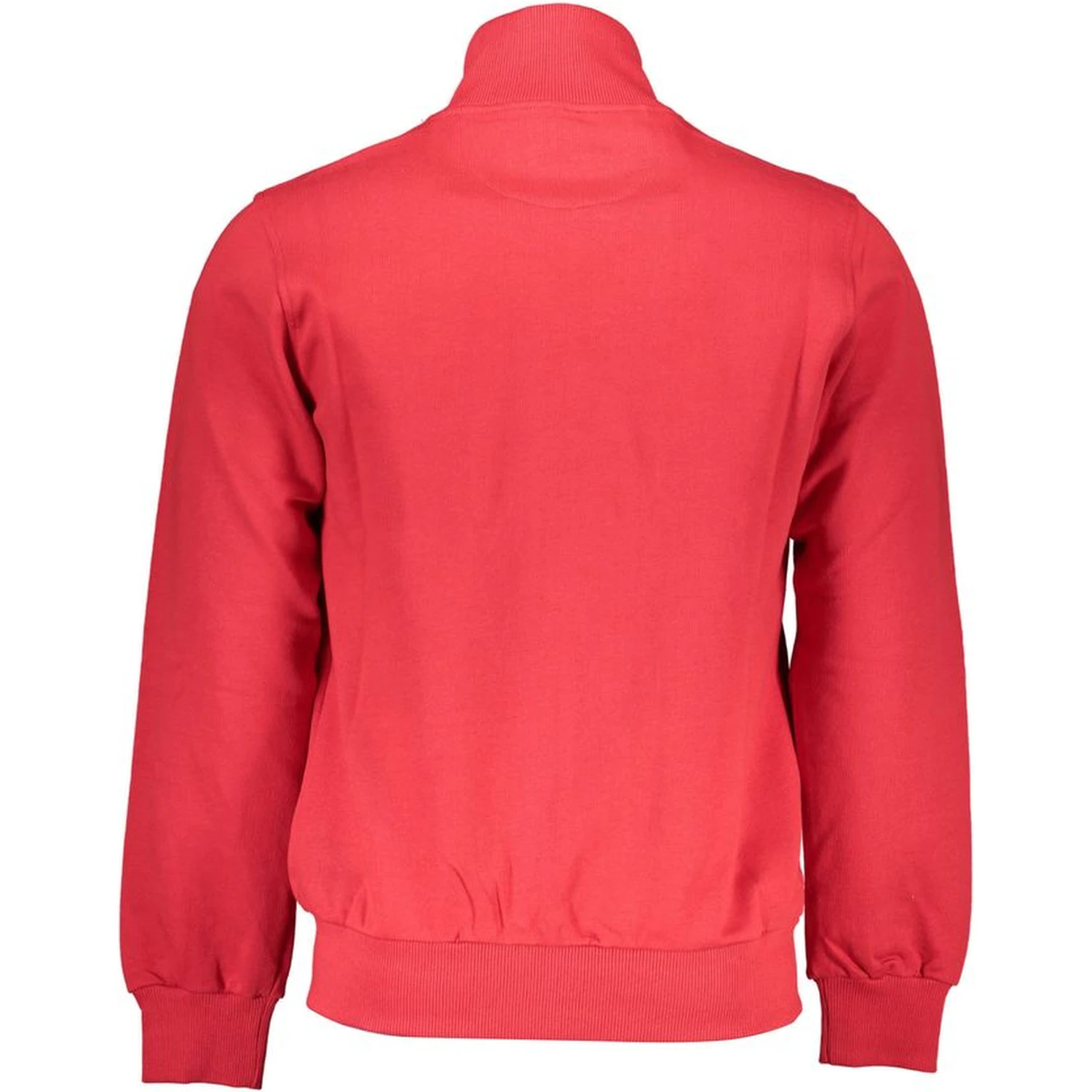 Red Cotton Men Sweater
