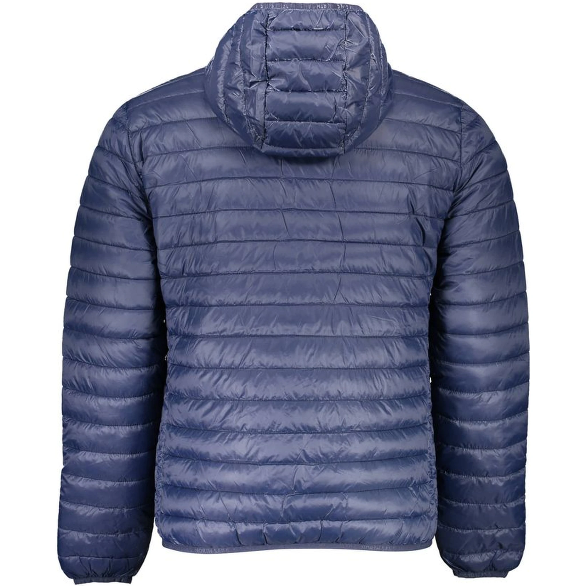 Blue Polyamide Men Jacket