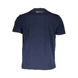 تيشيرت قطني أزرق