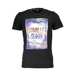 Black Cotton T-Shirt