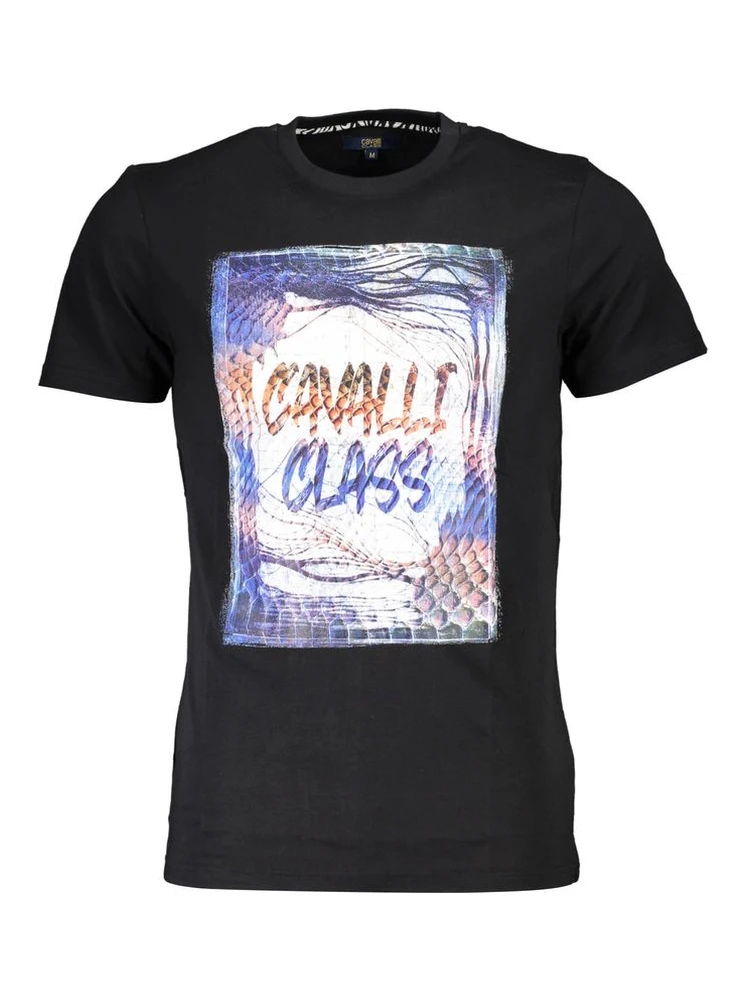 Black Cotton T-Shirt