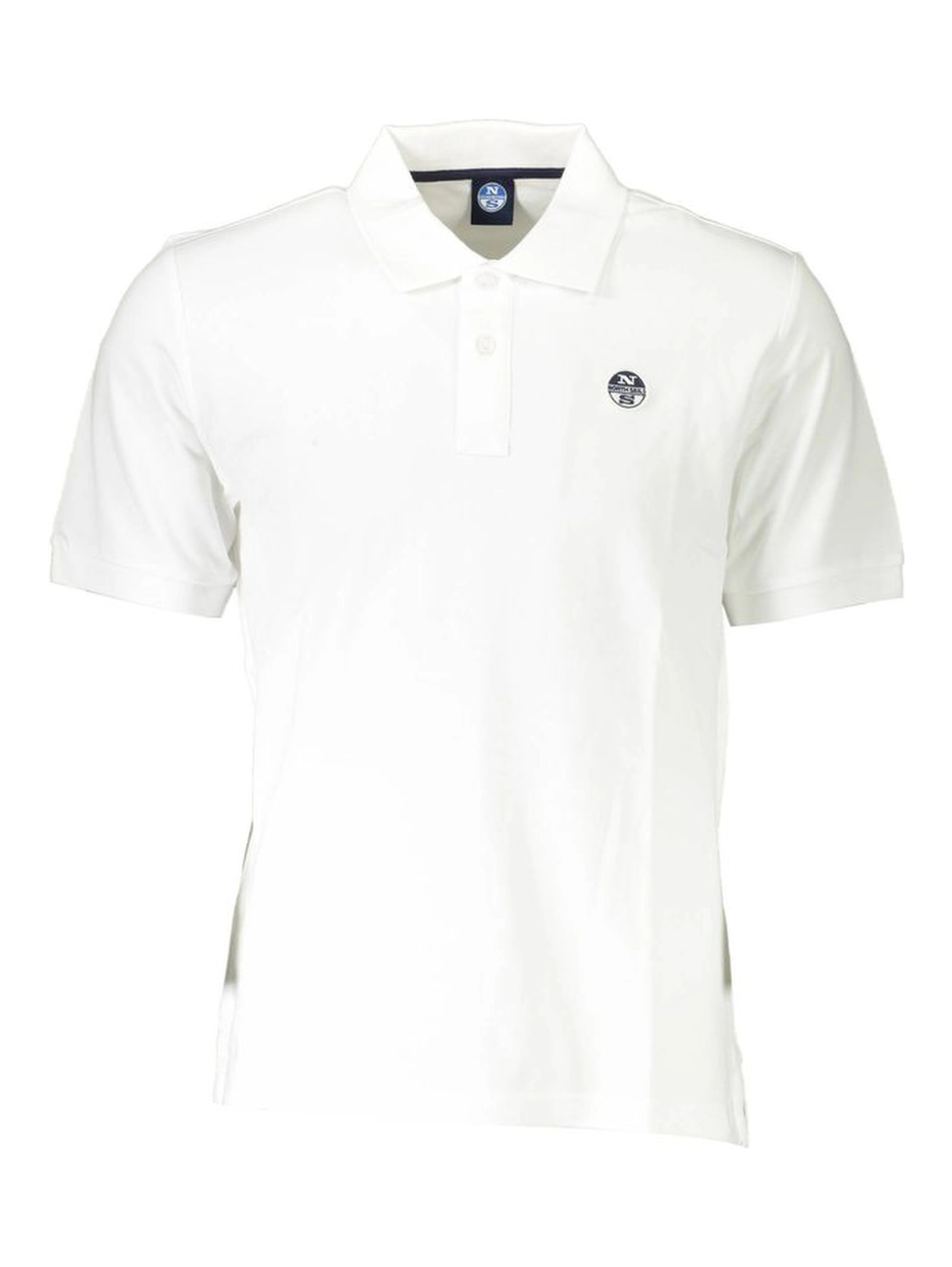 White Cotton Polo Shirt