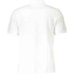 White Cotton Polo Shirt