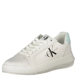 White Recycled Polyester Women Sneaker