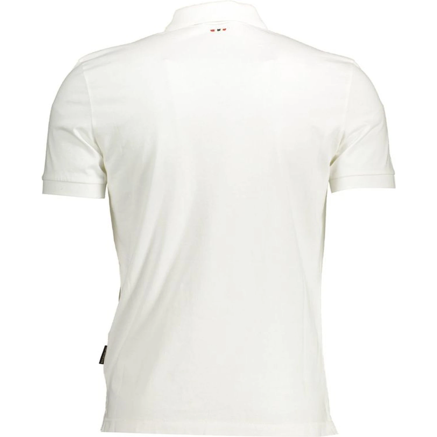 White Cotton Polo Shirt