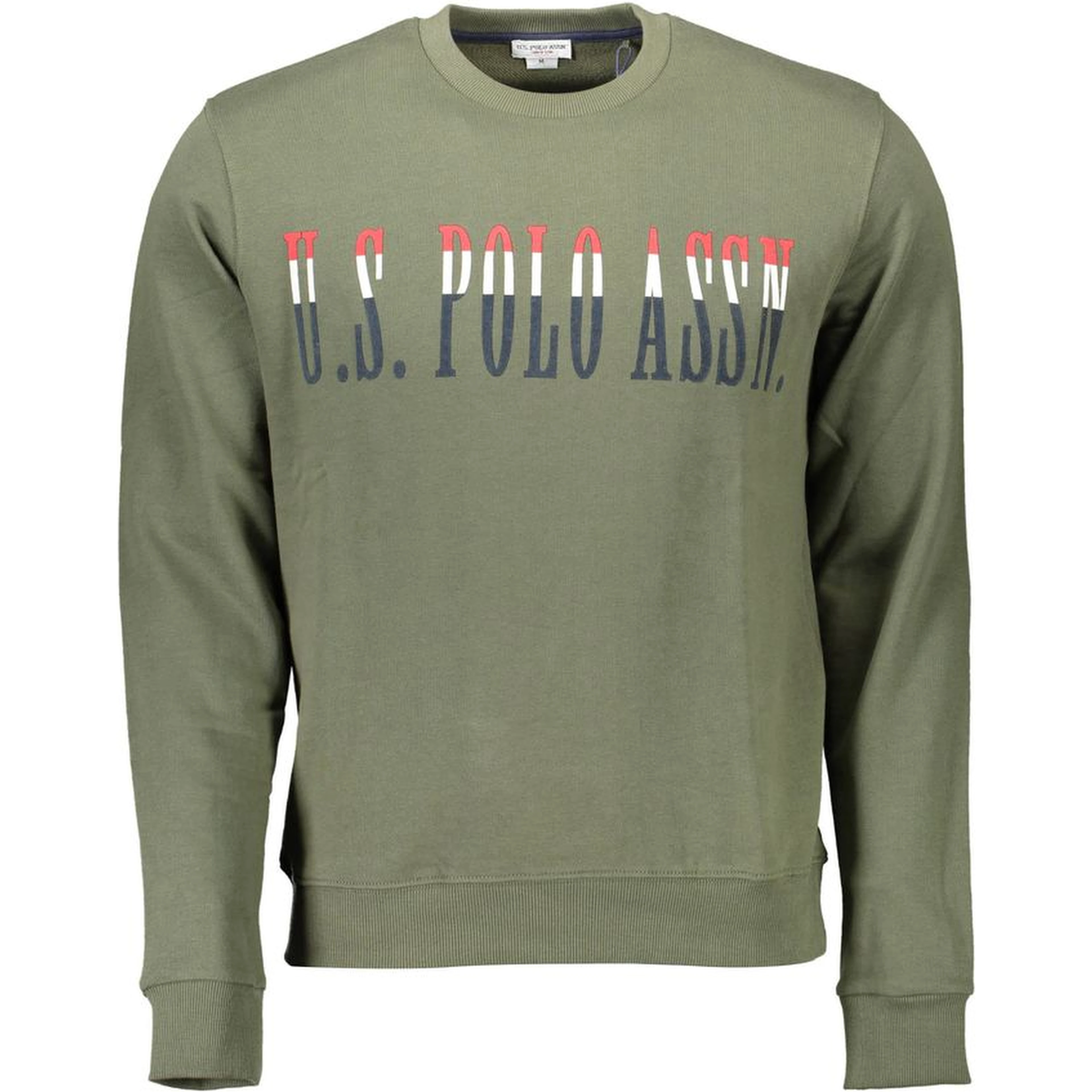 Green Cotton Men Sweater