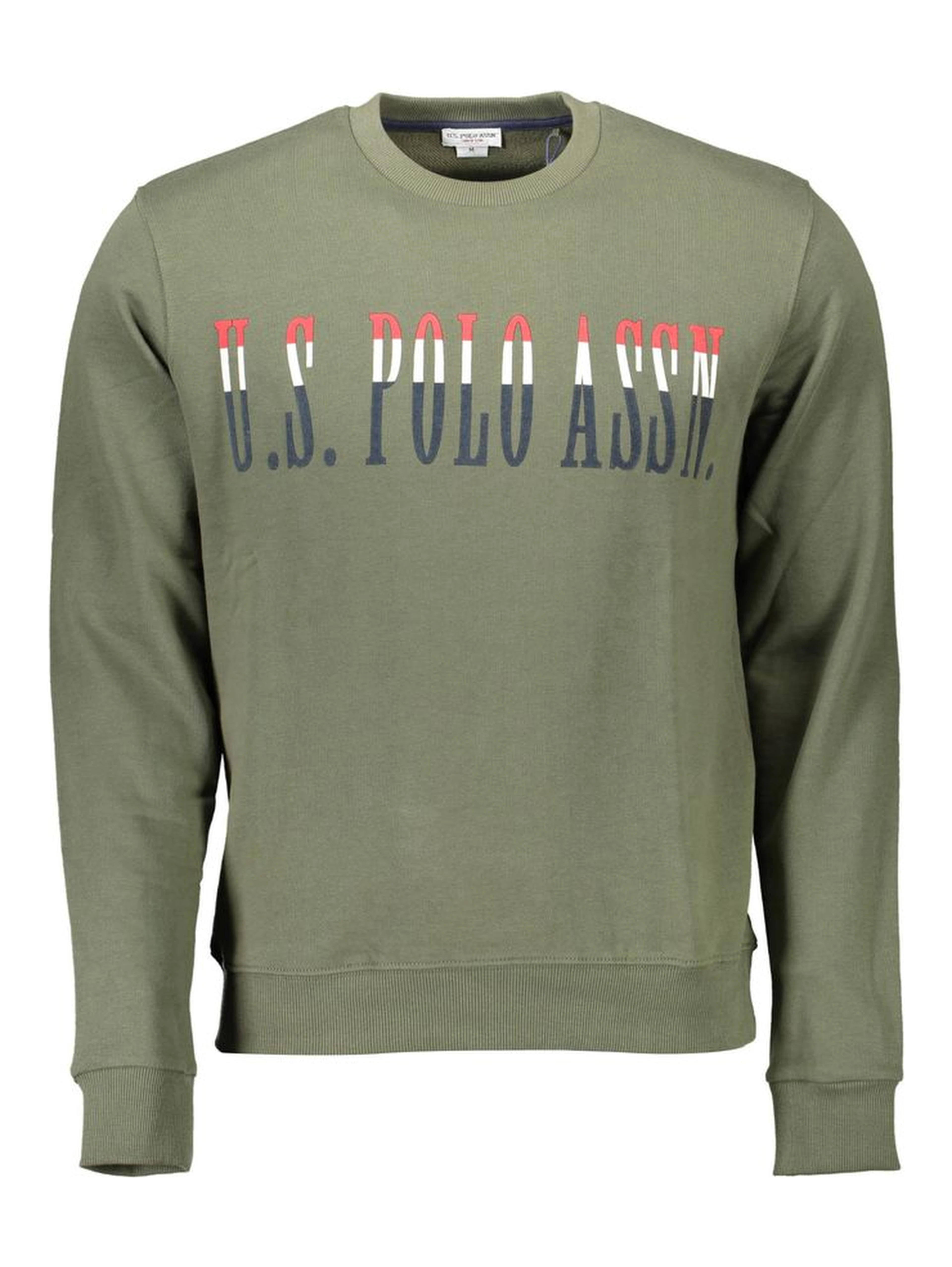 Green Cotton Men Sweater