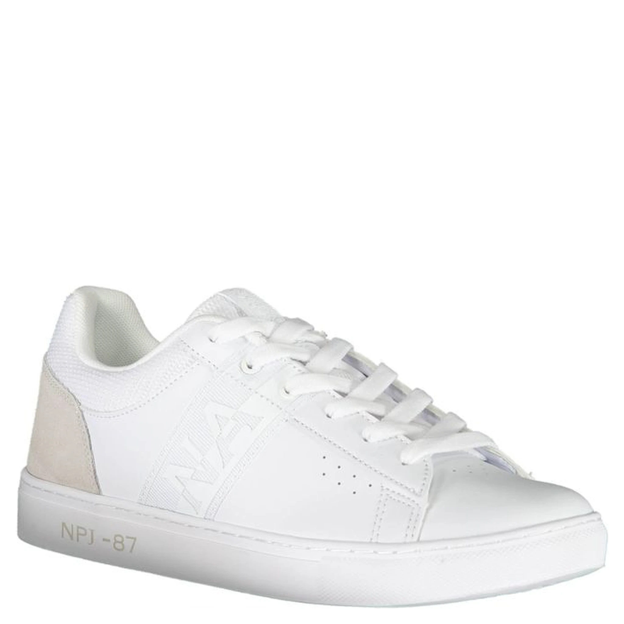 White Leather Men Sneaker