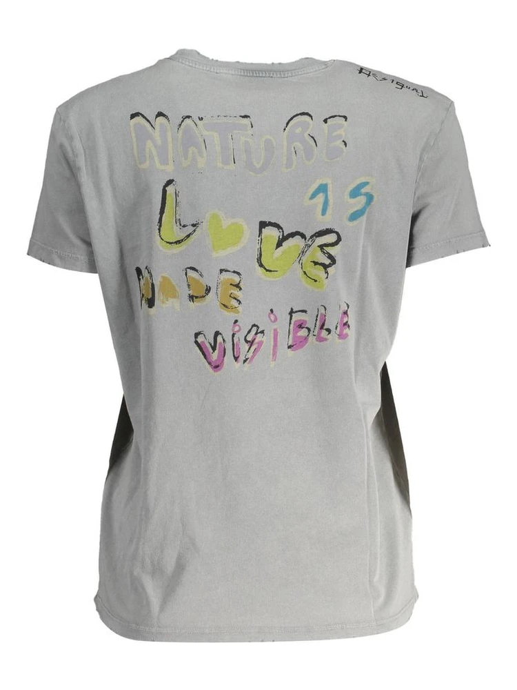 Gray Cotton T-Shirt alternative