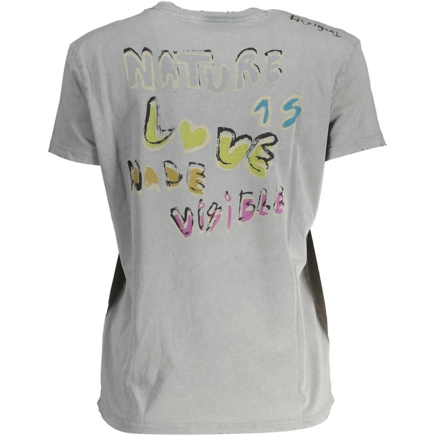 Gray Cotton T-Shirt