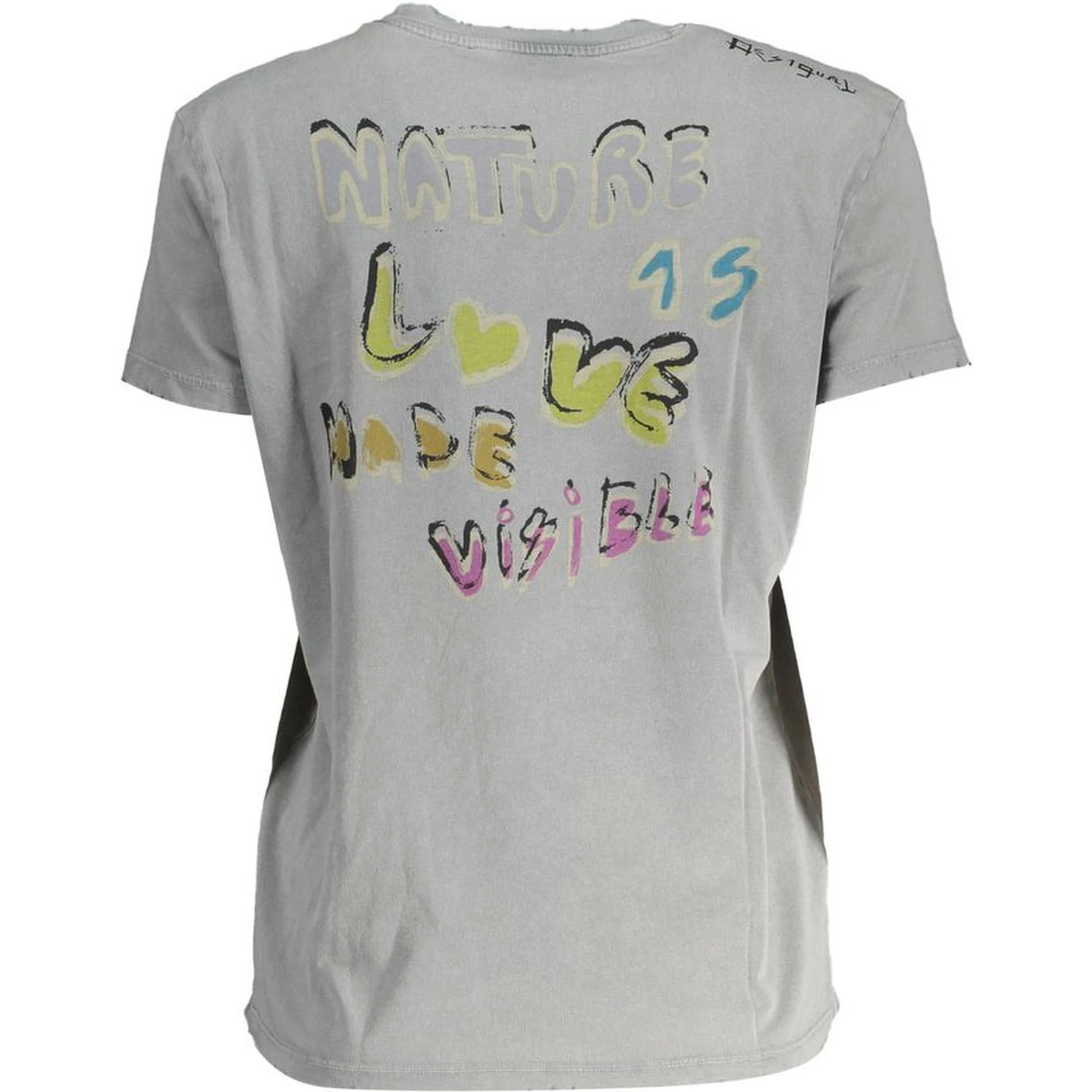 Gray Cotton T-Shirt