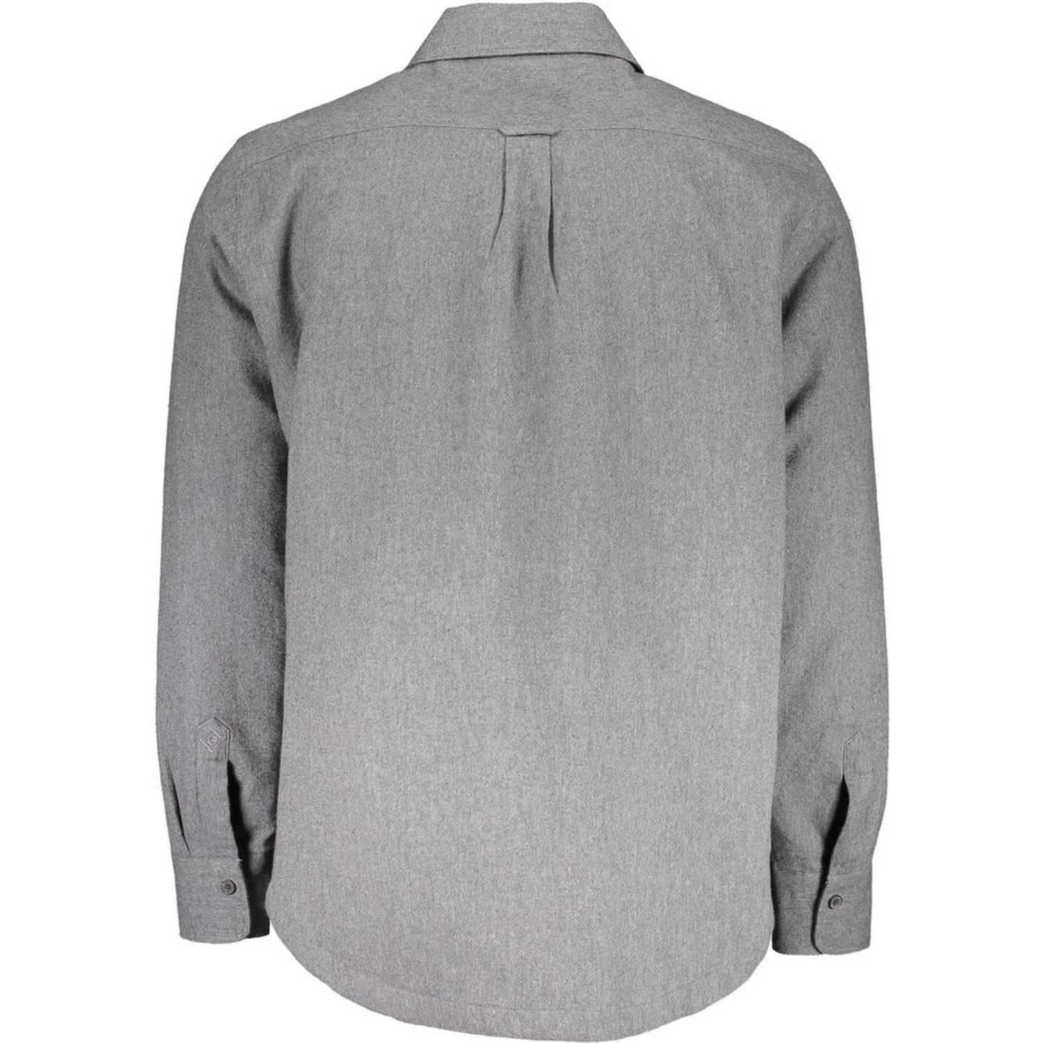 Brown Cotton Men Shirt