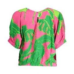 Pink Viscose T-Shirt