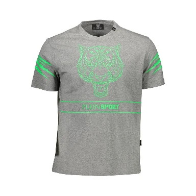 Gray Cotton T-Shirt