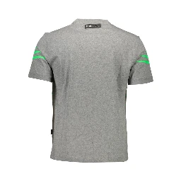 Gray Cotton T-Shirt