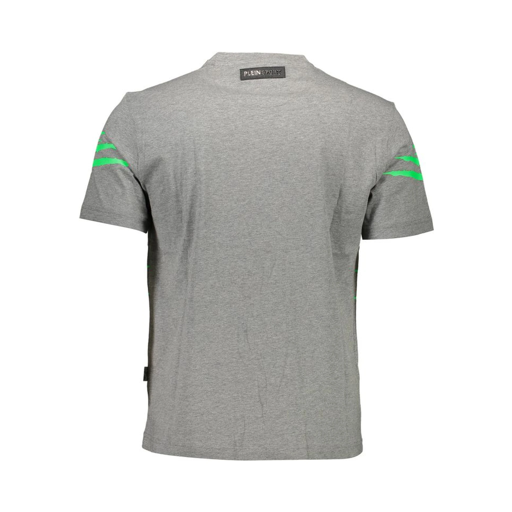 Gray Cotton T-Shirt