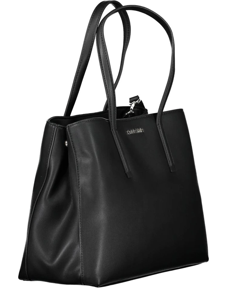 Black Polyester Women Handbag alternative