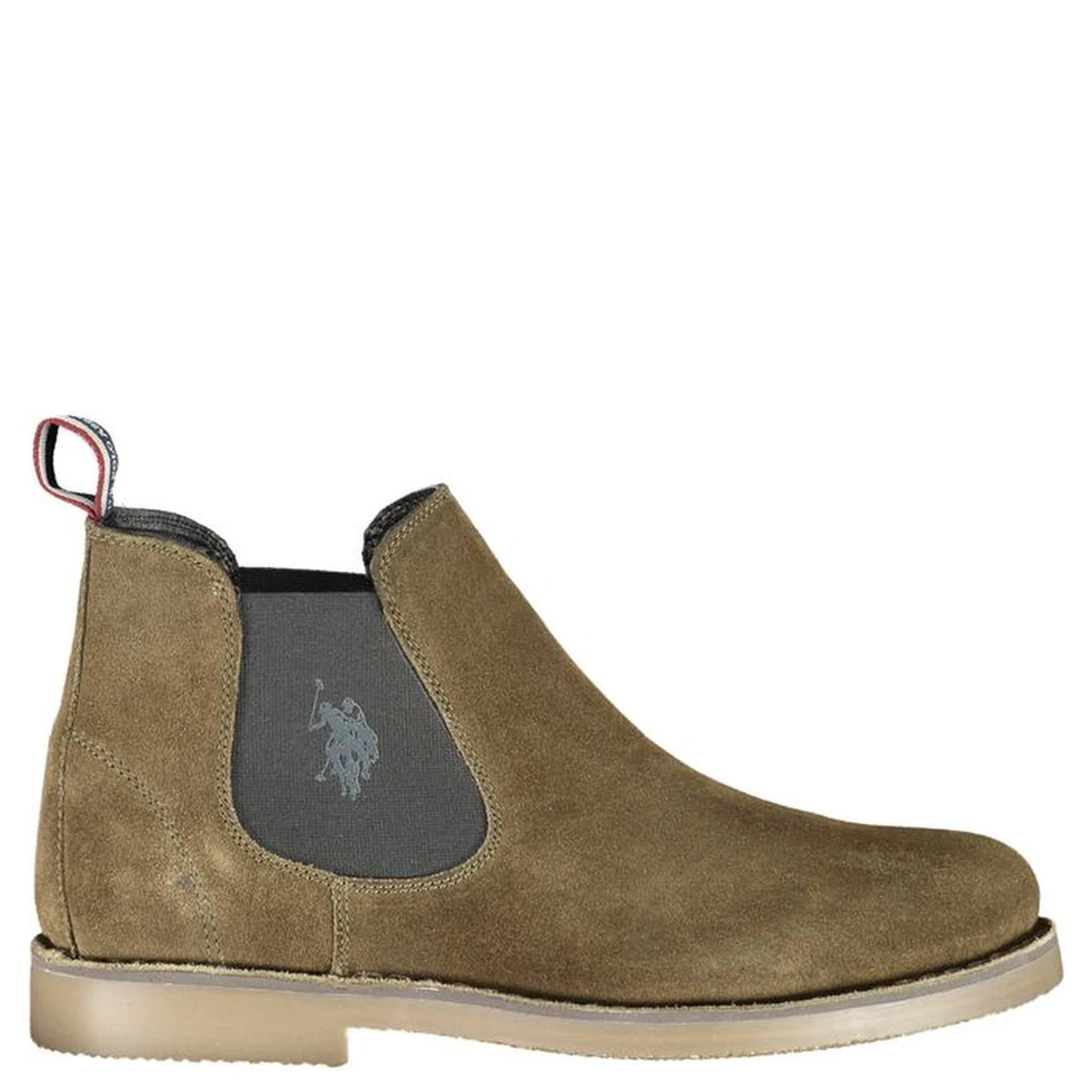 Green Leather Men Ankle Boot