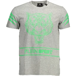 Gray Cotton T-Shirt