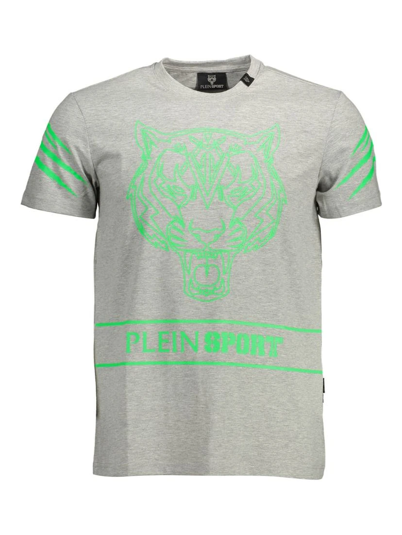 Gray Cotton T-Shirt