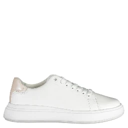 White Leather Women Sneaker