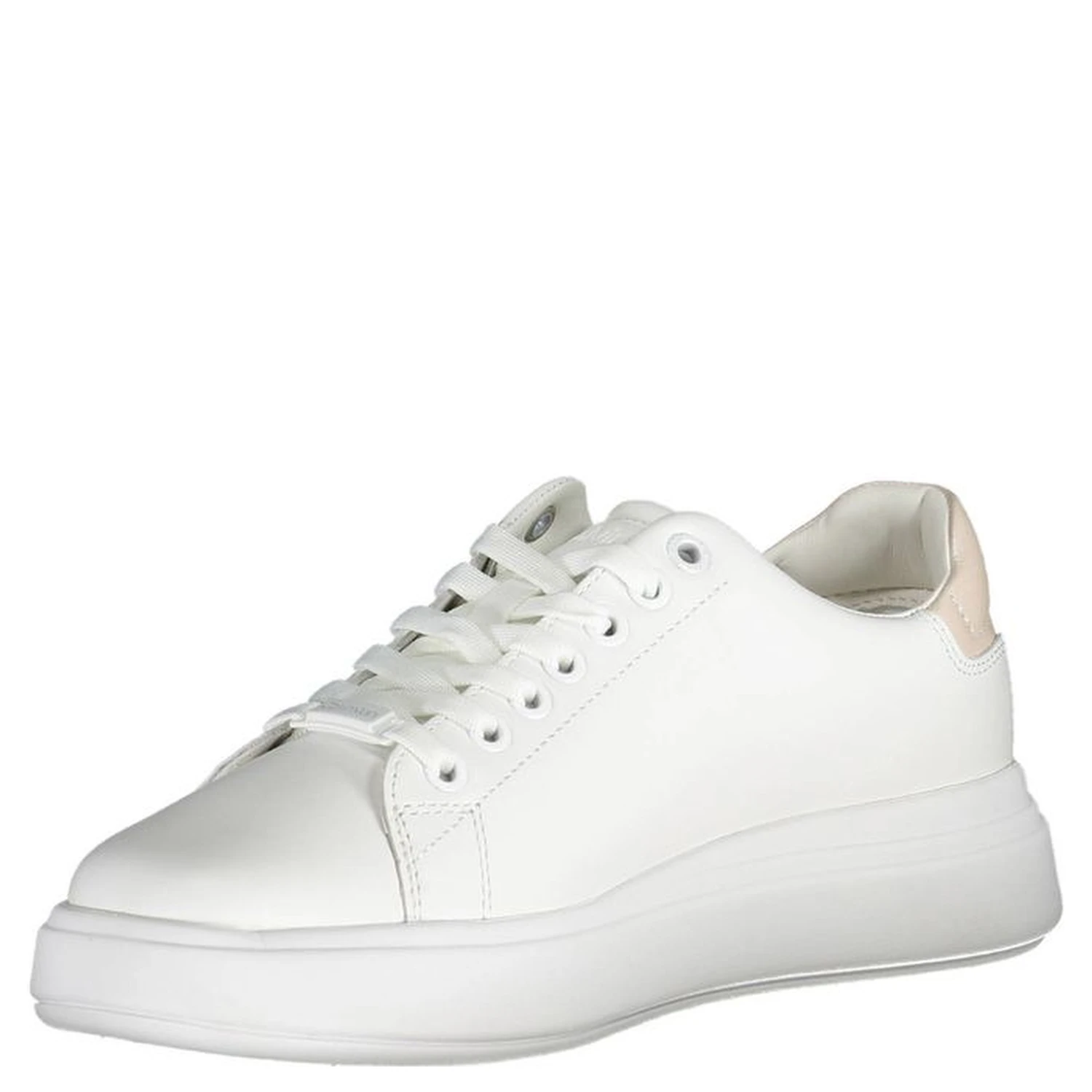 White Leather Women Sneaker