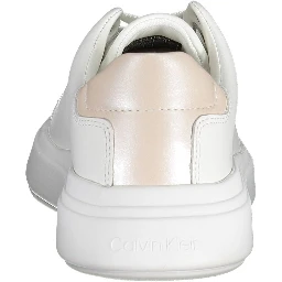White Leather Women Sneaker