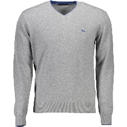 Brown Wool Men Sweater