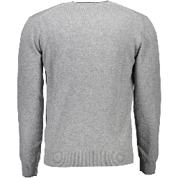 Brown Wool Men Sweater