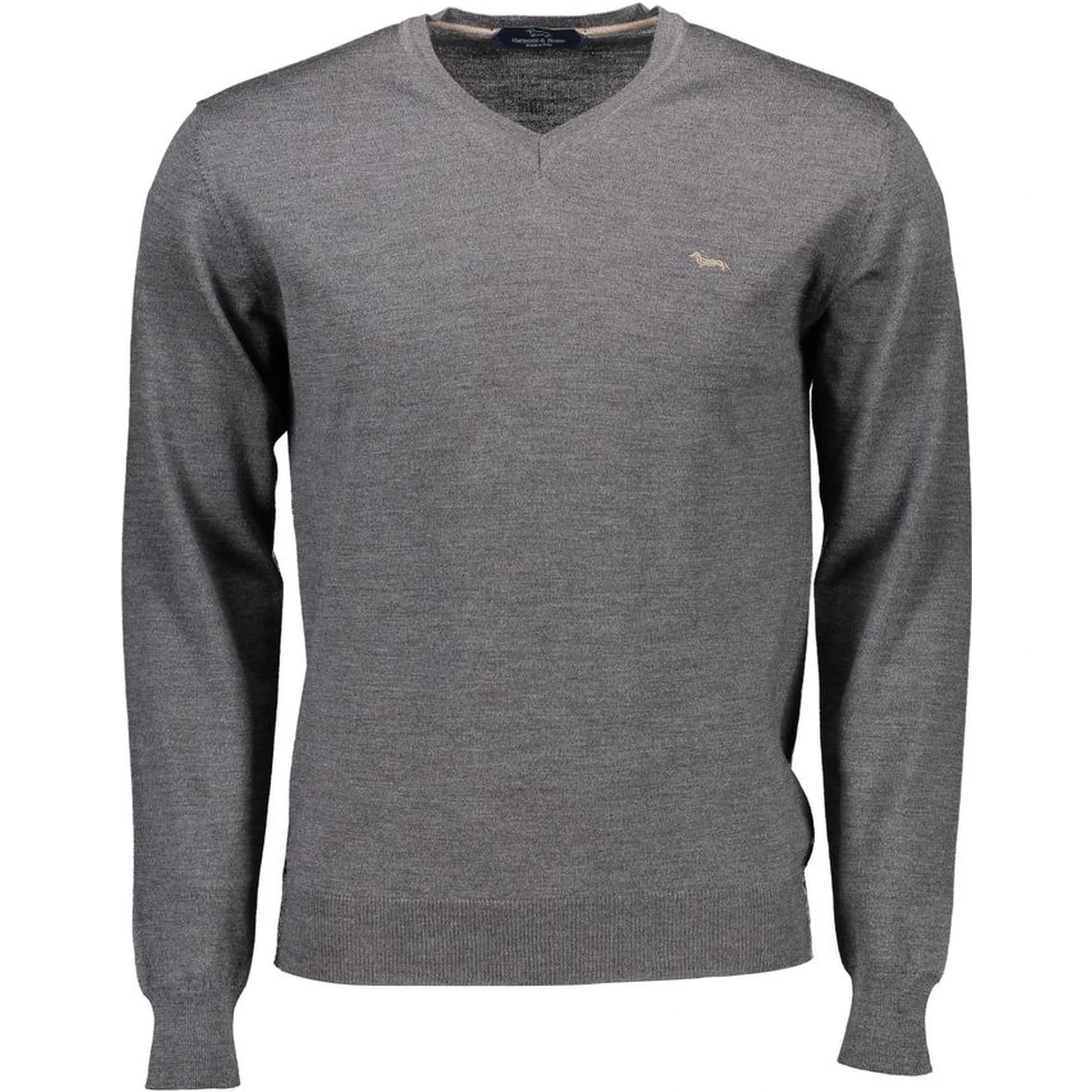 Brown Wool Men Sweater