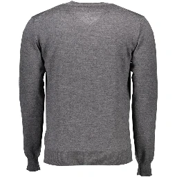 Brown Wool Men Sweater